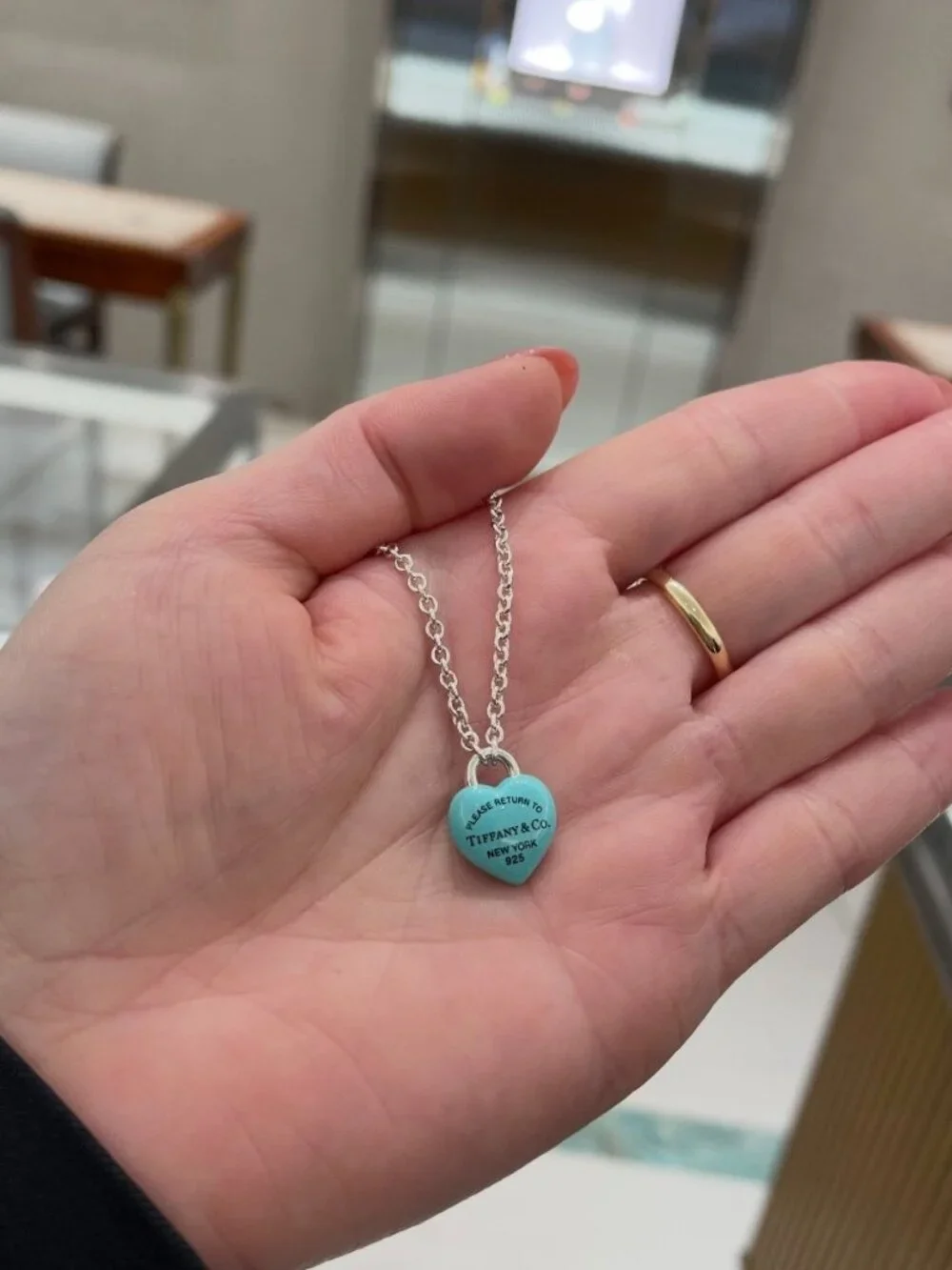 Tiffany & Co. Return to Tiffany Heart Tag Pendant Necklace
